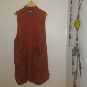 State the Label Vintage Smock - XL